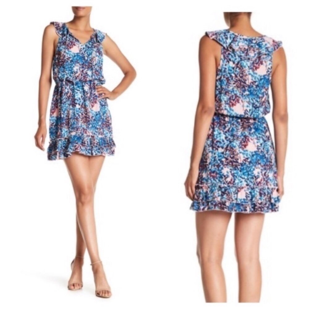 New Parker Keyhole Ruffled Dress - Picture 2 of 6